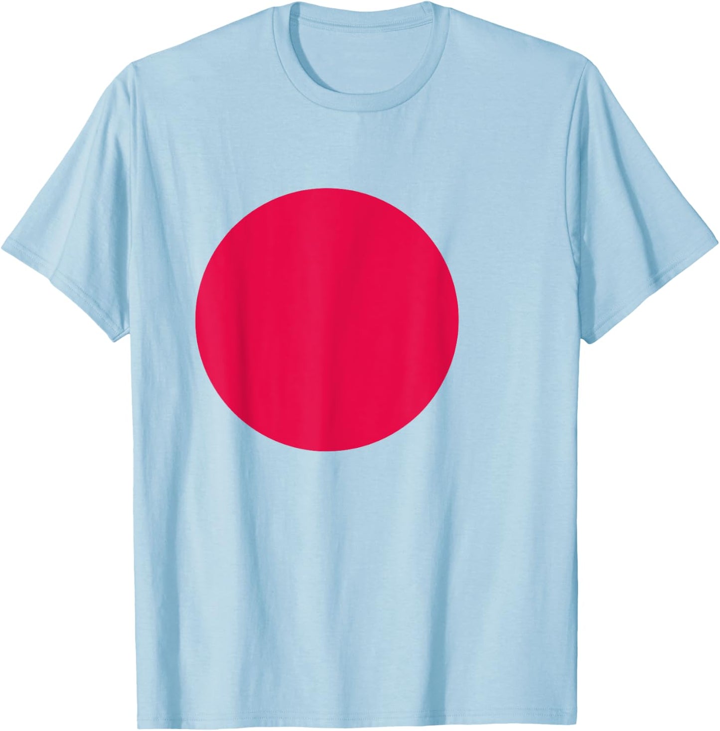 Bangladesh - World Country Flags, Red Circle Geography Lover T-Shirt - T-Shirt | Light Blue