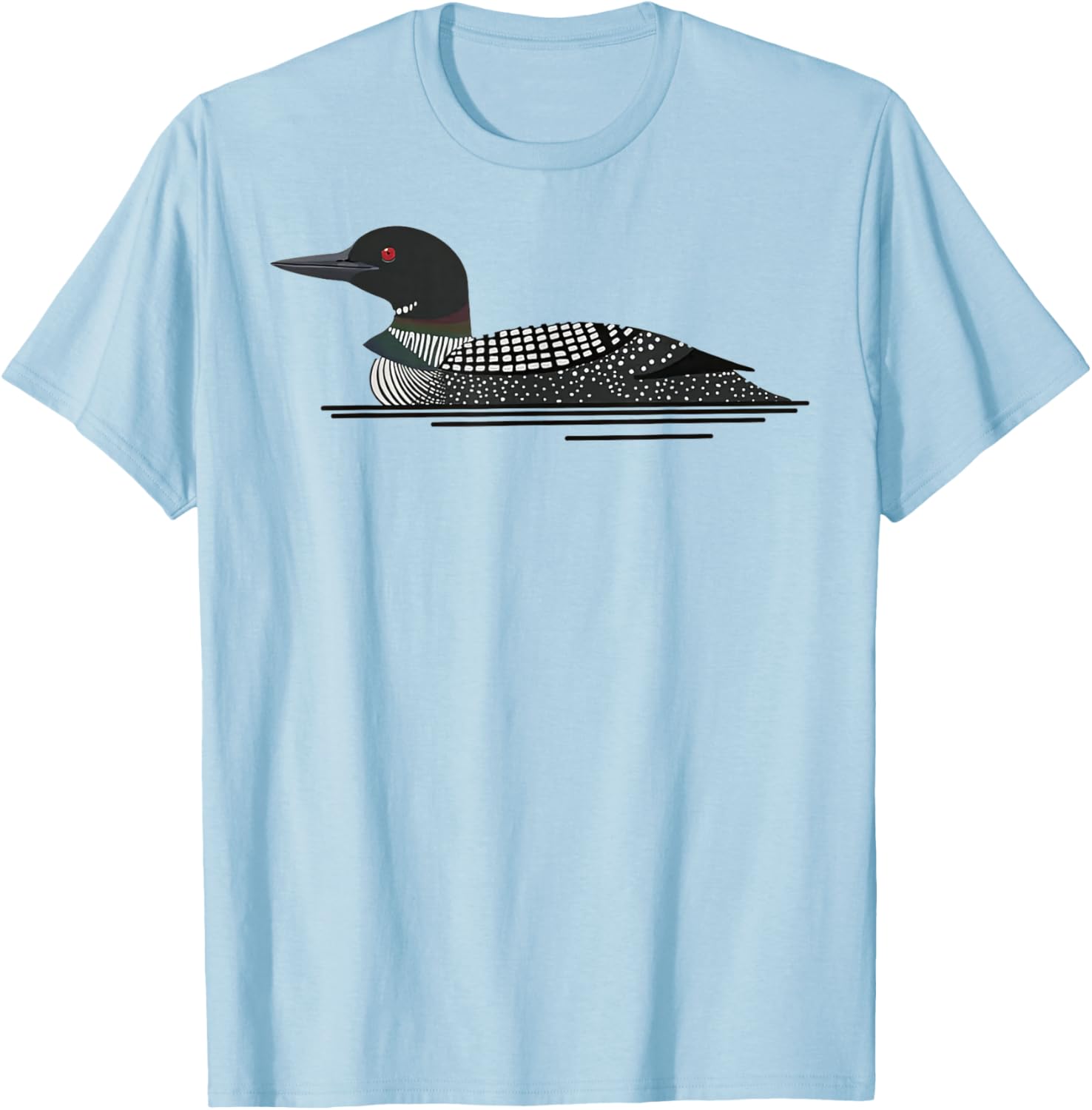 Common Loon T-Shirt - T-Shirt | Light Blue