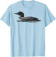 Common Loon T-Shirt - T-Shirt | Light Blue