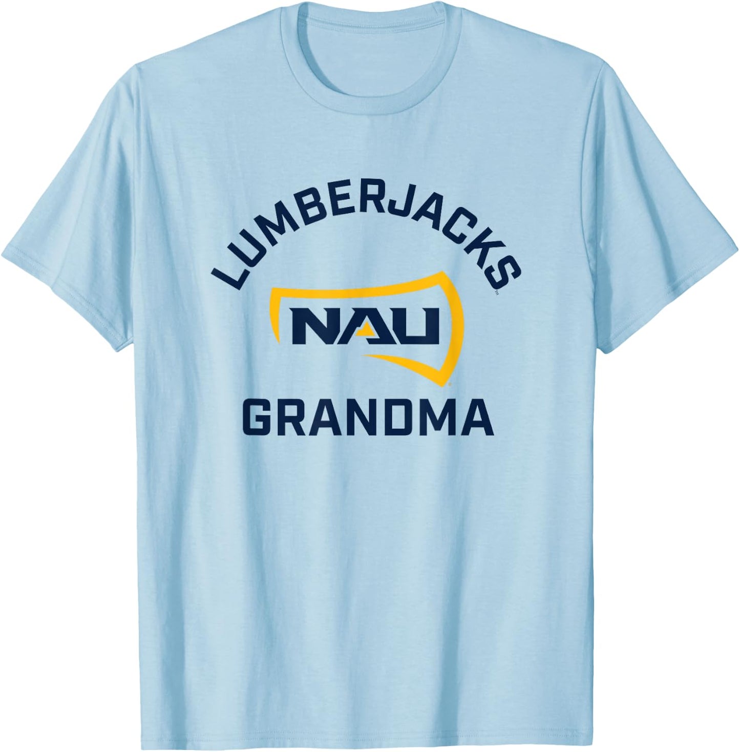 Northern Arizona NAU Lumberjacks Arched Grandma T-Shirt - T-Shirt | Light Blue