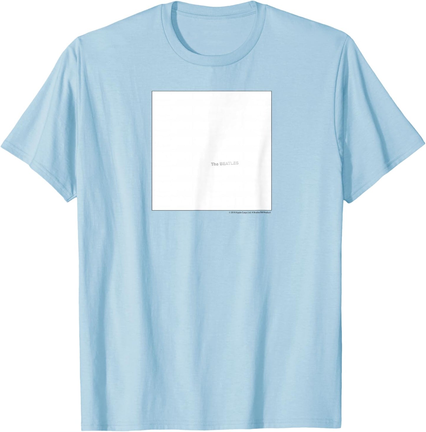 The Beatles White Album T-Shirt - T-Shirt | Light Blue