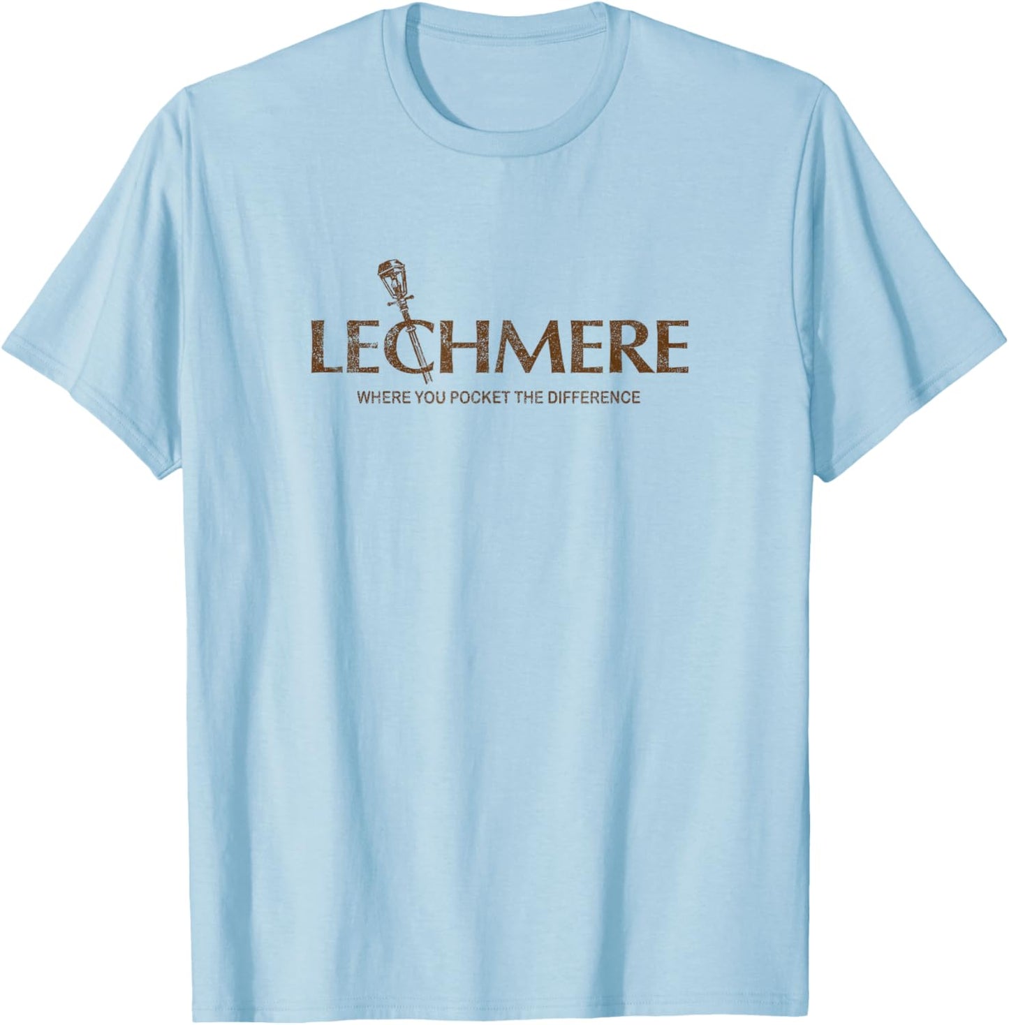 Lechmere Classic 1980s Funny Retro Department Store Vintage T-Shirt - T-Shirt | Light Blue