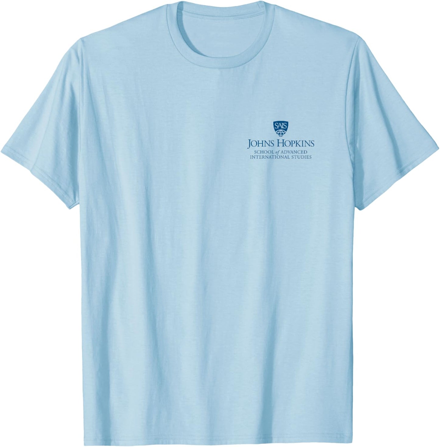 Johns Hopkins SAIS Small T-Shirt - T-Shirt | Light Blue
