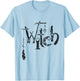Witchy Occult Wicca Witchcraft Witch T-Shirt - T-Shirt | Light Blue