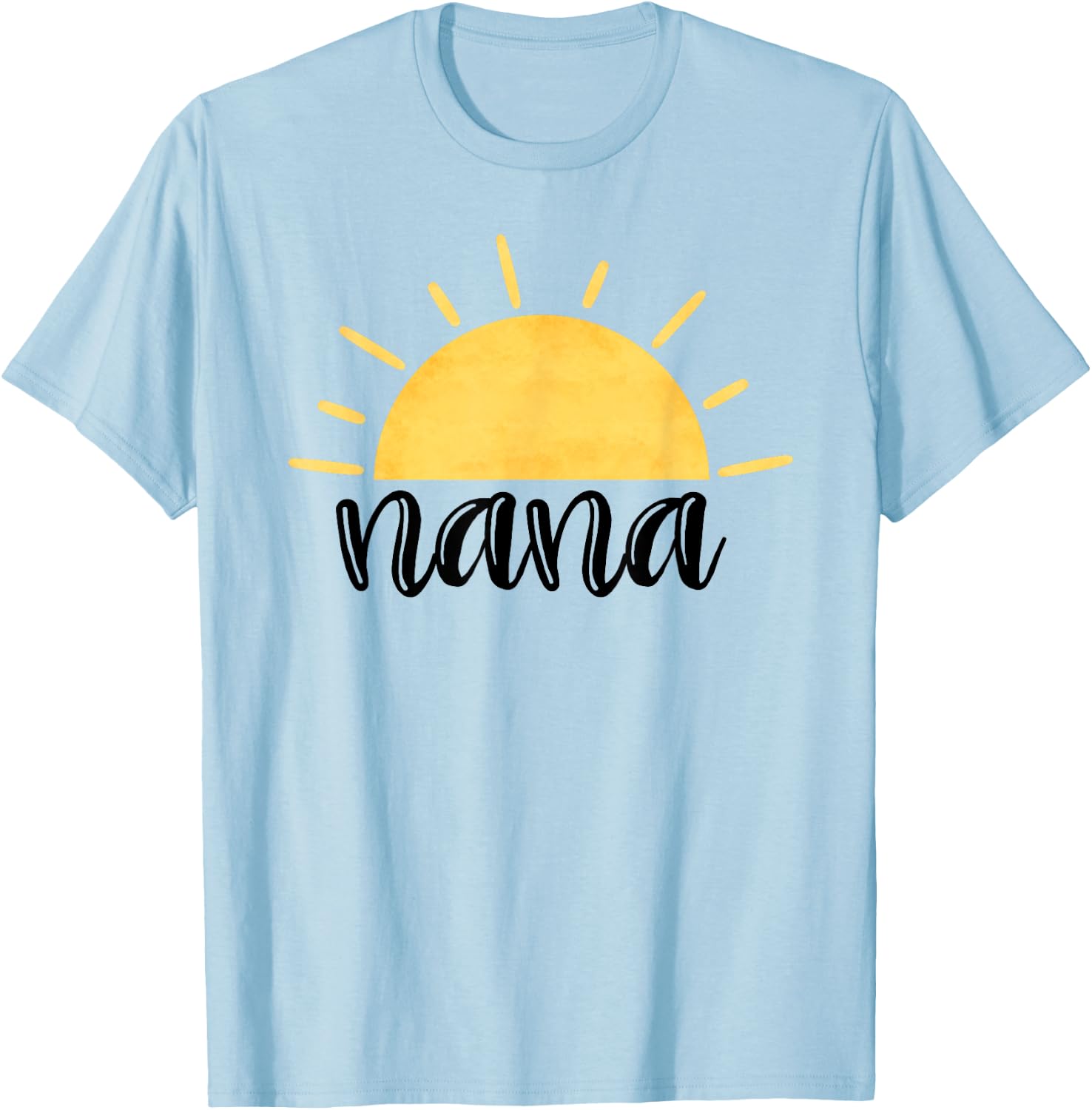 Nana of The Birthday First Trip Around the Sun Bday Party T-Shirt - T-Shirt | Light Blue