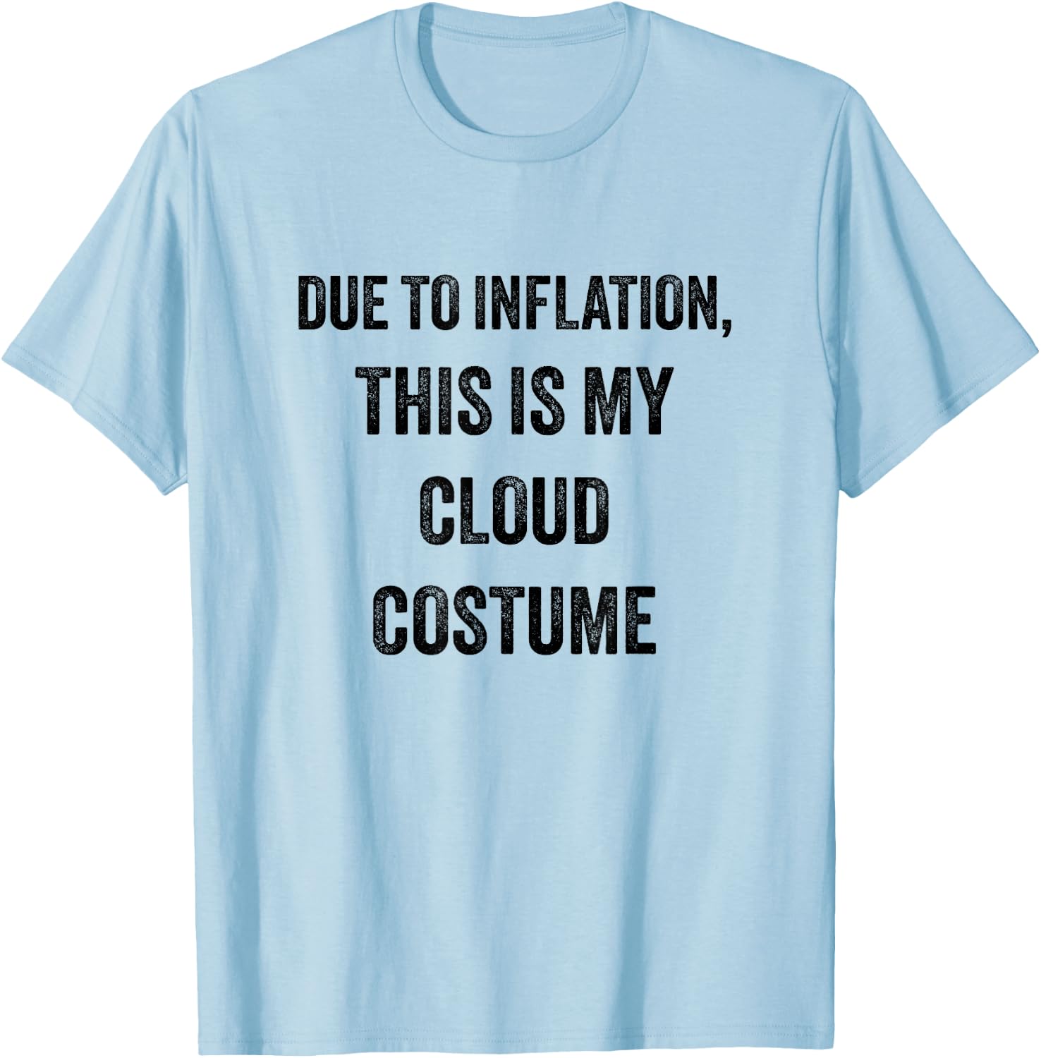 Cloud Halloween Costume T-Shirt - T-Shirt | Light Blue
