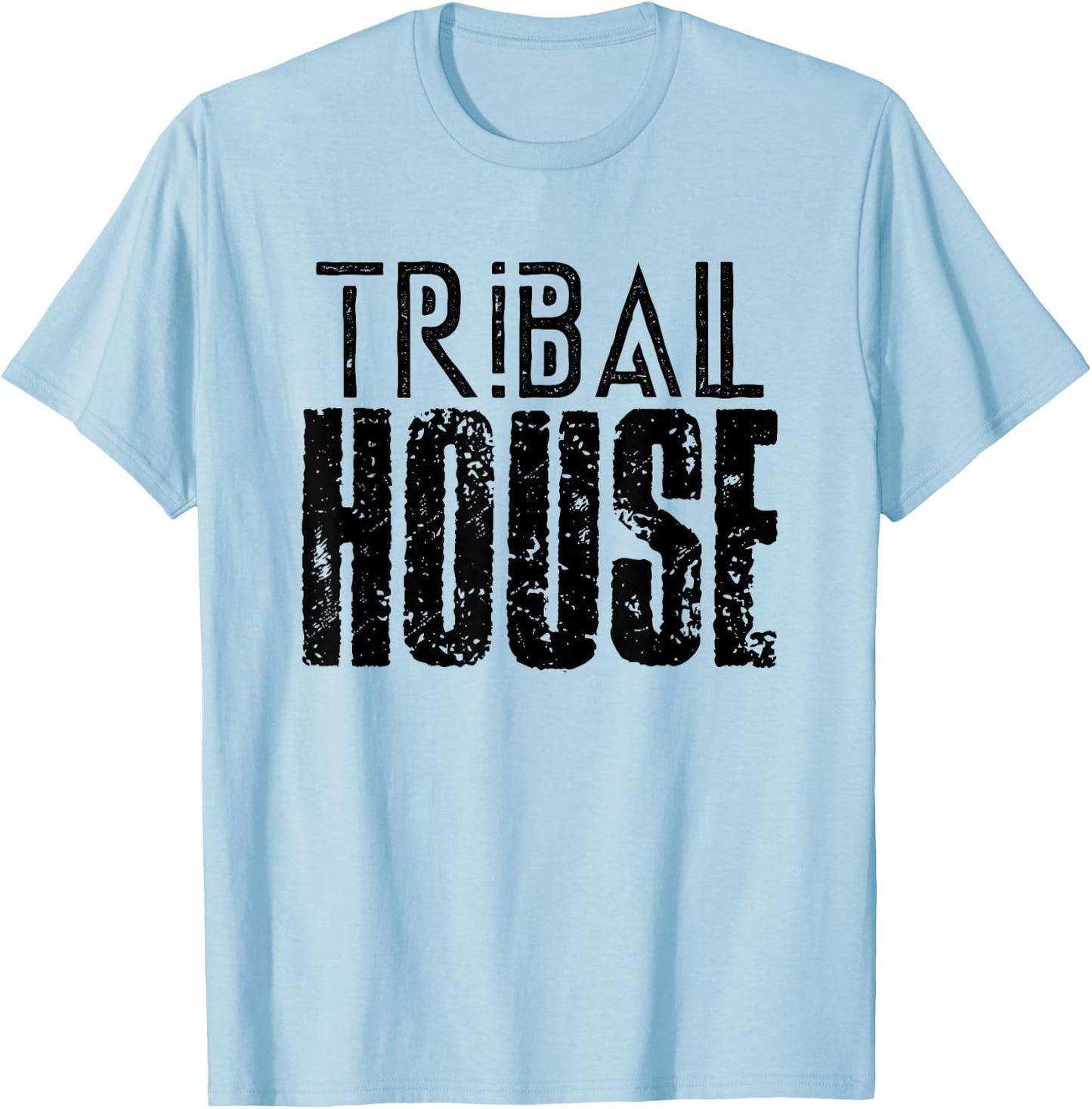 Tribal House - EDM DJ T-Shirt - T-Shirt | Light Blue