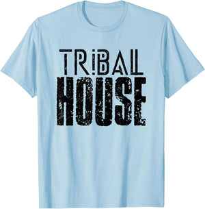 Tribal House - EDM DJ T-Shirt - T-Shirt | Light Blue
