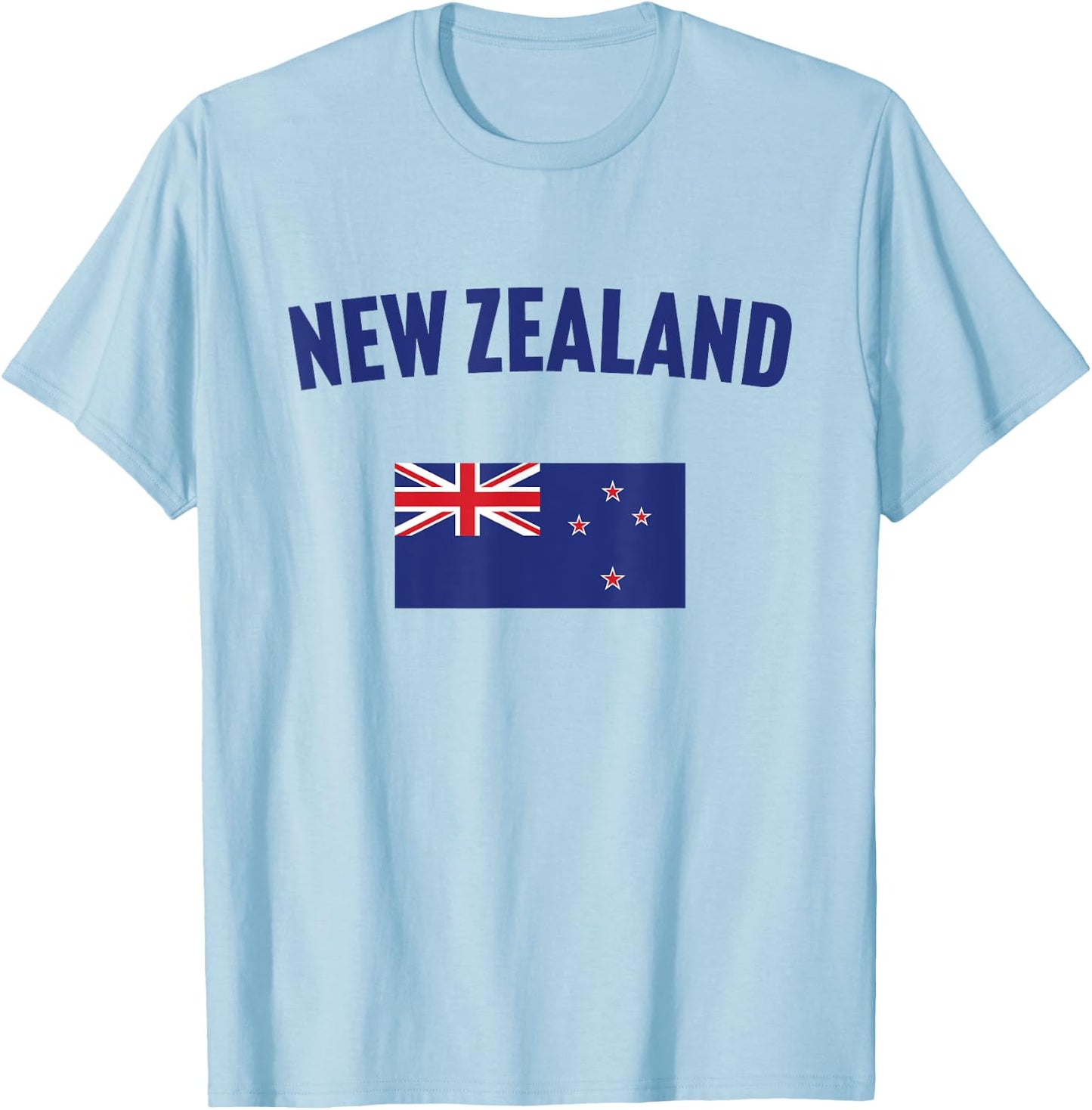 New Zealand Flag T-Shirt - T-Shirt | Light Blue