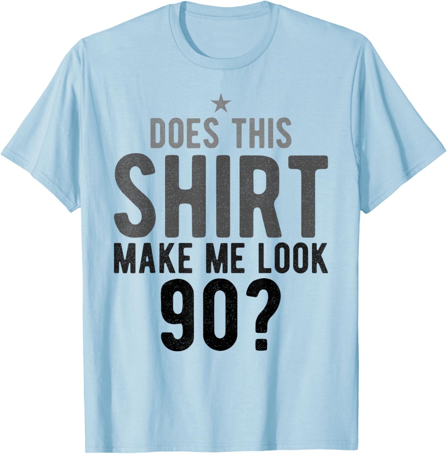 90 Year Old Men Woman Retro Funny 90th Birthday T-Shirt - T-Shirt | Light Blue