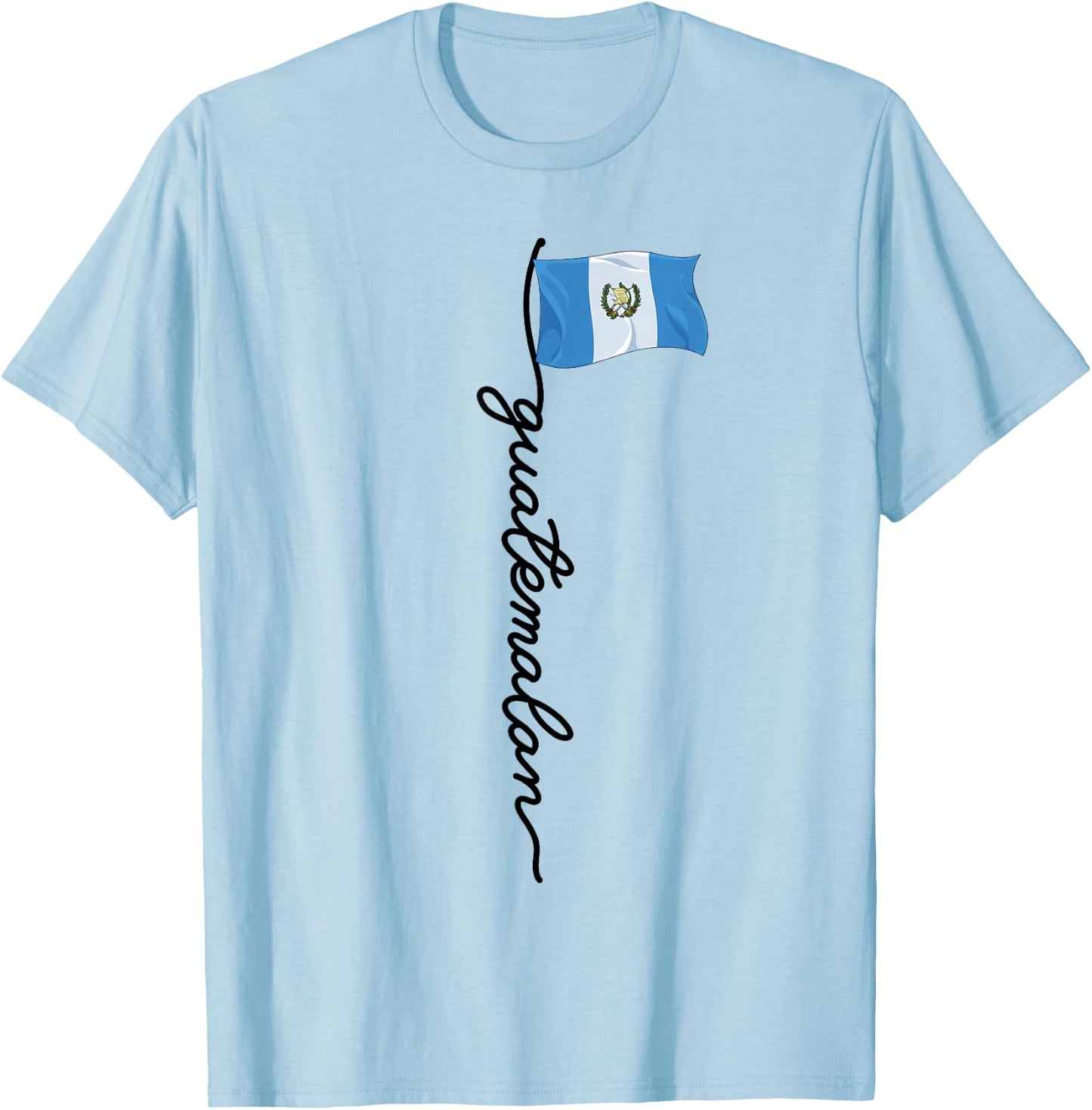 Guatemala Signature Guatemalan T-Shirt - T-Shirt | Light Blue