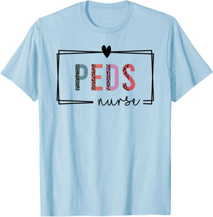 Peds Nurse Pediatric Nurse Nurses Day T-Shirt - T-Shirt | Light Blue