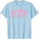 Key West Florida summer retro pink preppy throwback T-Shirt - T-Shirt | Light Blue
