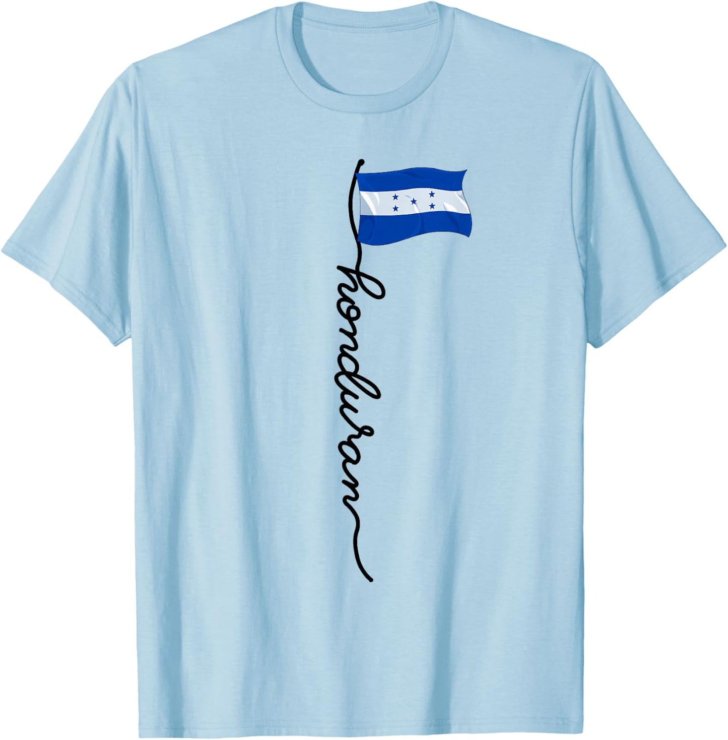 Honduras Signature Honduran T-Shirt - T-Shirt | Light Blue