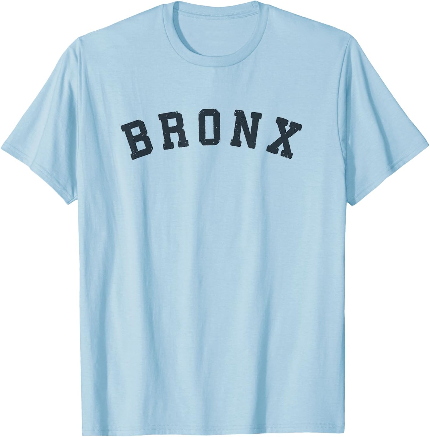 Vintage Bronx T Shirt Old Retro Bronx NY Sports Gift Shirt T-Shirt - T-Shirt | Light Blue