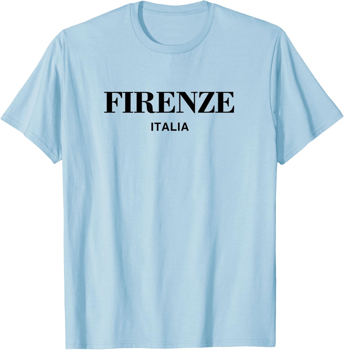Firenze Italia Retro Preppy Italy Girls Florence Souvenir T-Shirt - T-Shirt | Light Blue