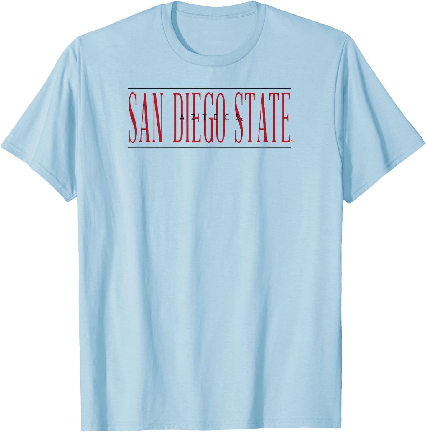 San Diego State Aztecs Psychic Officially Licensed T-Shirt - T-Shirt | Light Blue