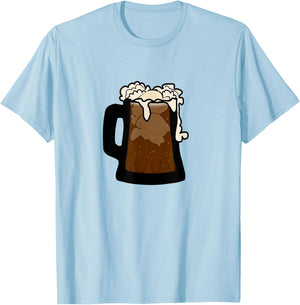 Root Beer Float T-Shirt - T-Shirt | Light Blue