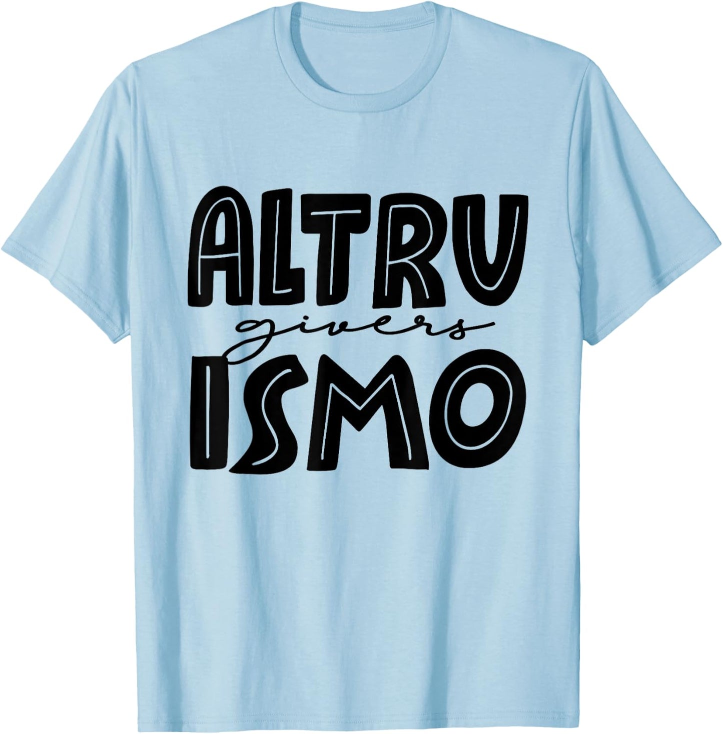 Uniqe ALTRUISMO House of Givers, RCA Givers School Spirit T-Shirt - T-Shirt | Light Blue