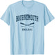 Bournemouth England Vintage Nautical Paddles Sports Oars T-Shirt - T-Shirt | Light Blue