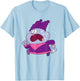 Chowder Valentine's Day Sweating & Running Away From Panini T-Shirt - T-Shirt | Light Blue