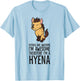 Hyenas Are Awesome I'm Awesome Therefore I'm A Hyena T-Shirt - T-Shirt | Light Blue