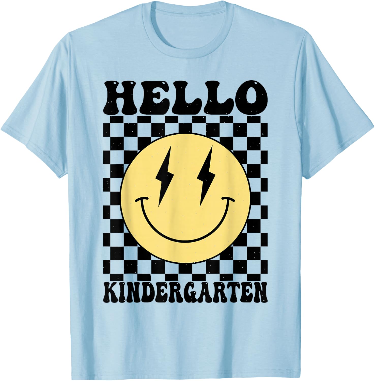 Hello Kindergarten First Day of School Kindergarten Boys Kid T-Shirt - T-Shirt | Light Blue