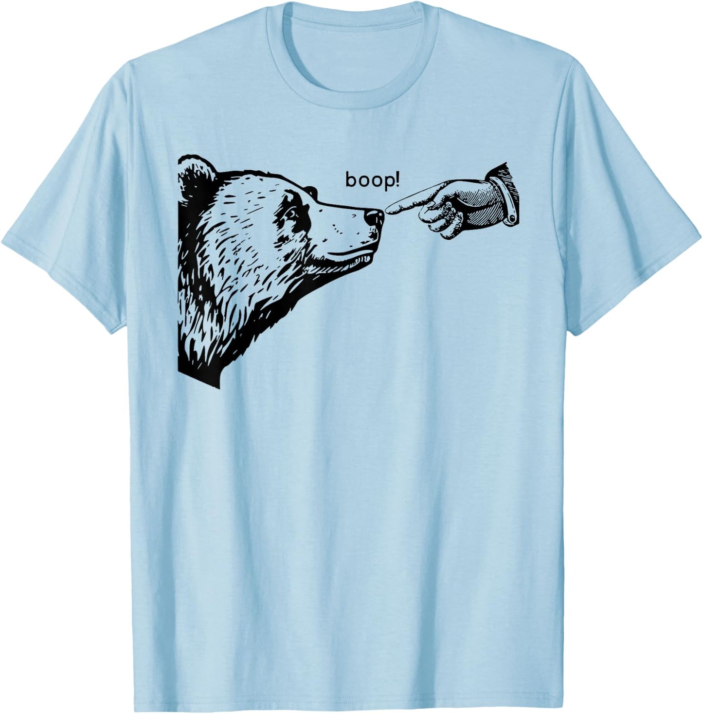 Boop bear T-Shirt - T-Shirt | Light Blue