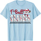 Ball Grandpa Leopard Funny Tball Grandpa T-Shirt - T-Shirt | Light Blue