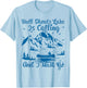 Bull Shoals Lake Is Calling And I Must Go Bull Shoals Lake T-Shirt - T-Shirt | Light Blue
