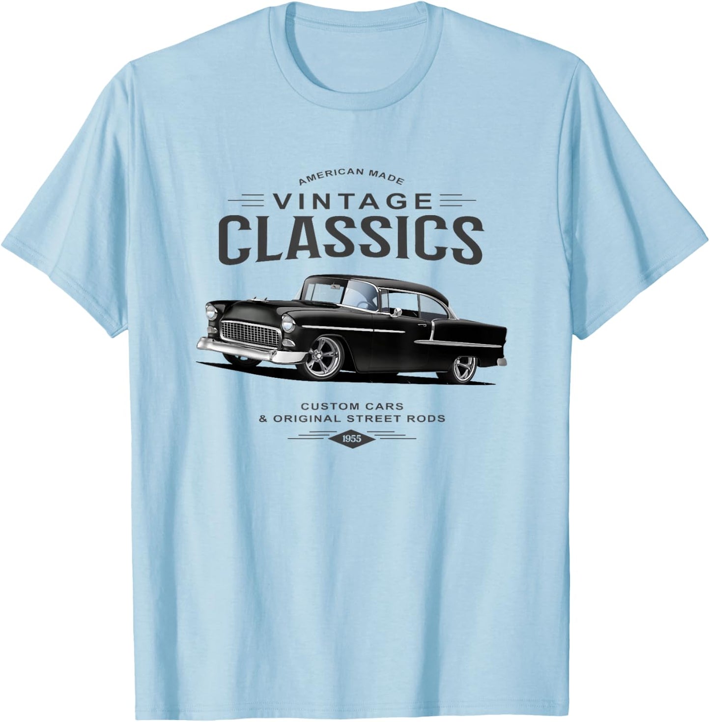 55 Chevys Truck Classic T-Shirt - T-Shirt | Light Blue
