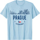 Prague Travel T-Shirt - T-Shirt | Light Blue