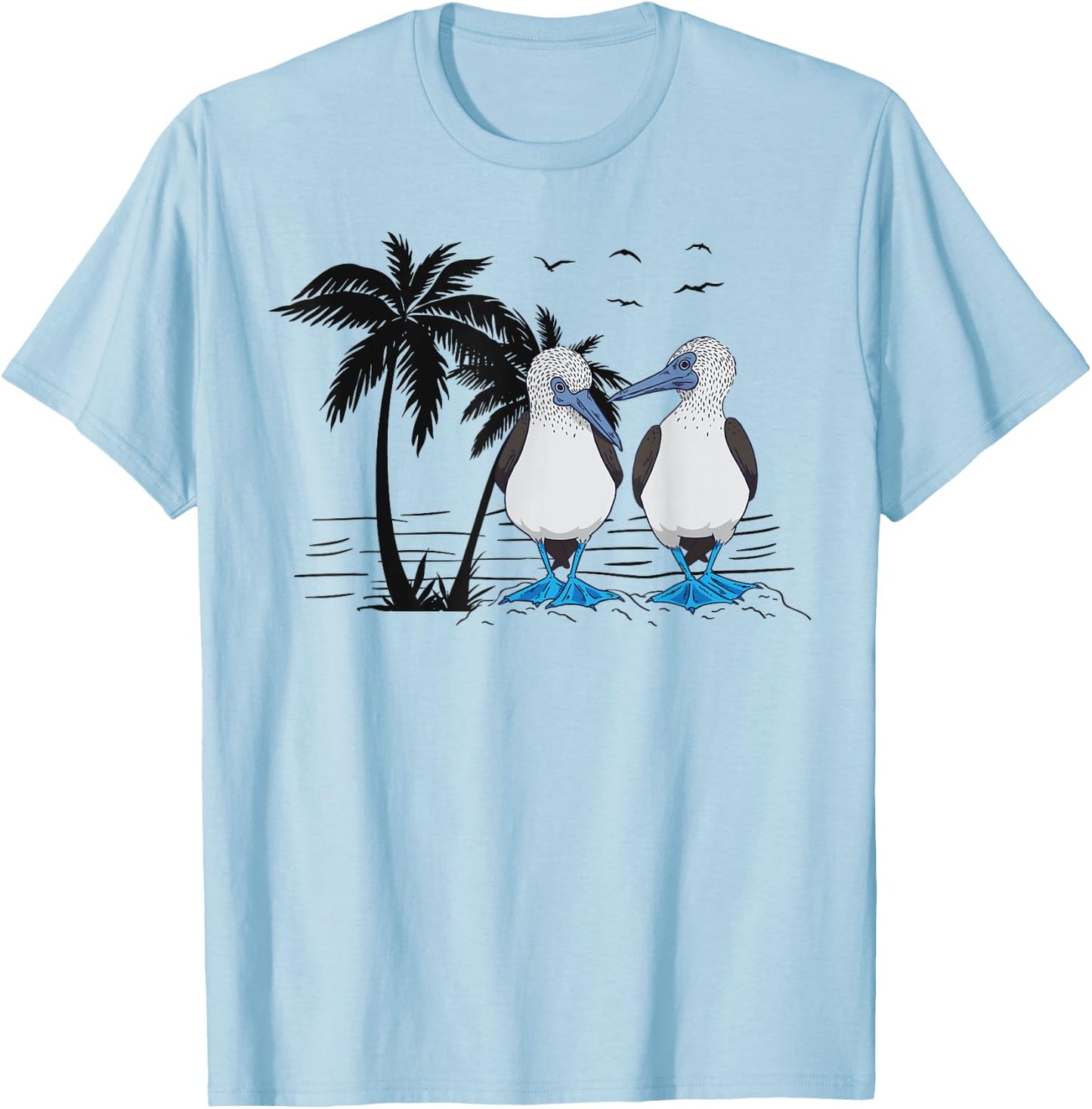 Seabirds Blue-footed Booby Bird Watching T-Shirt - T-Shirt | Light Blue