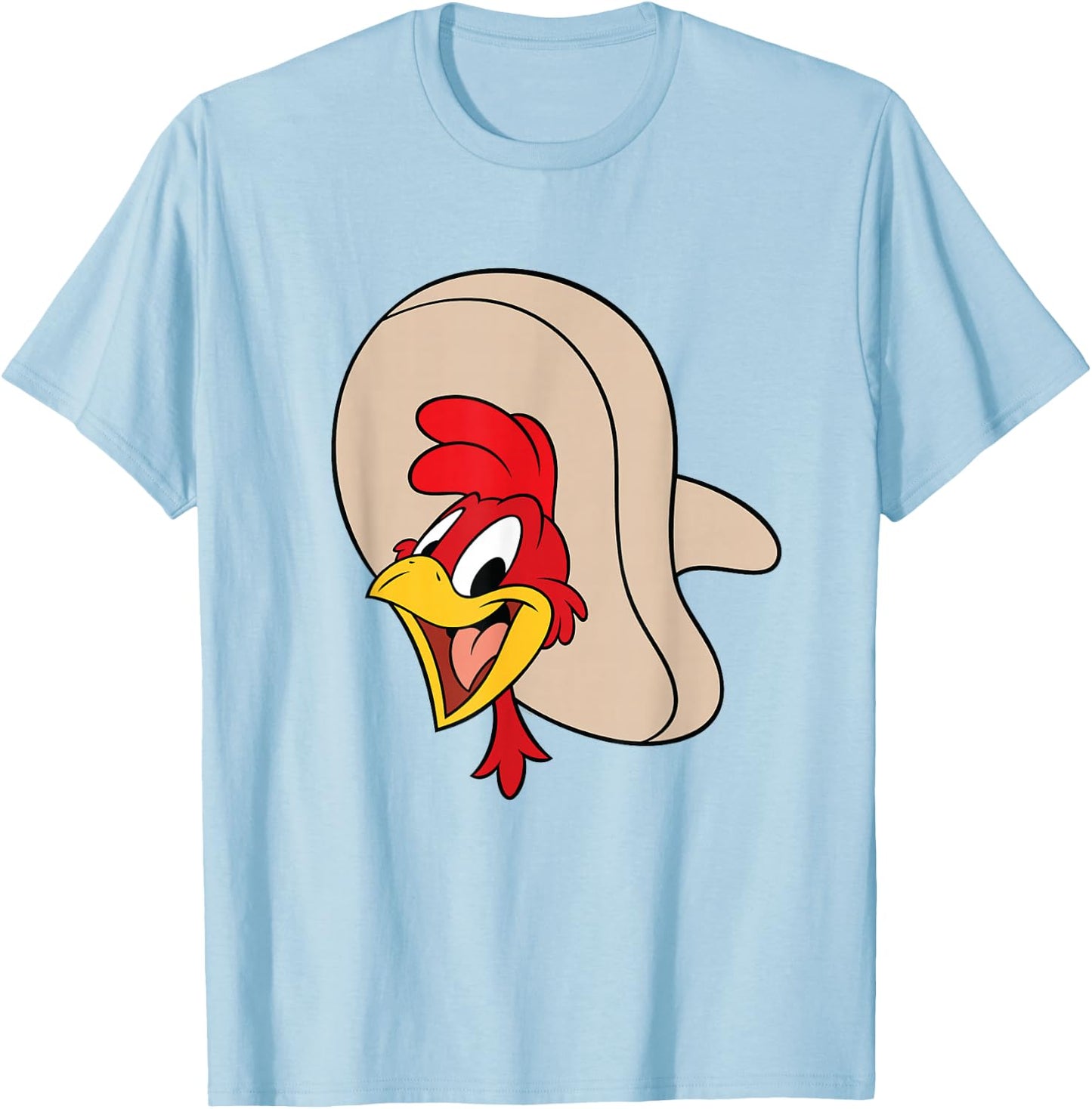 Disney Panchito Three Caballeros Trip Matching Big Face T-Shirt - T-Shirt | Light Blue
