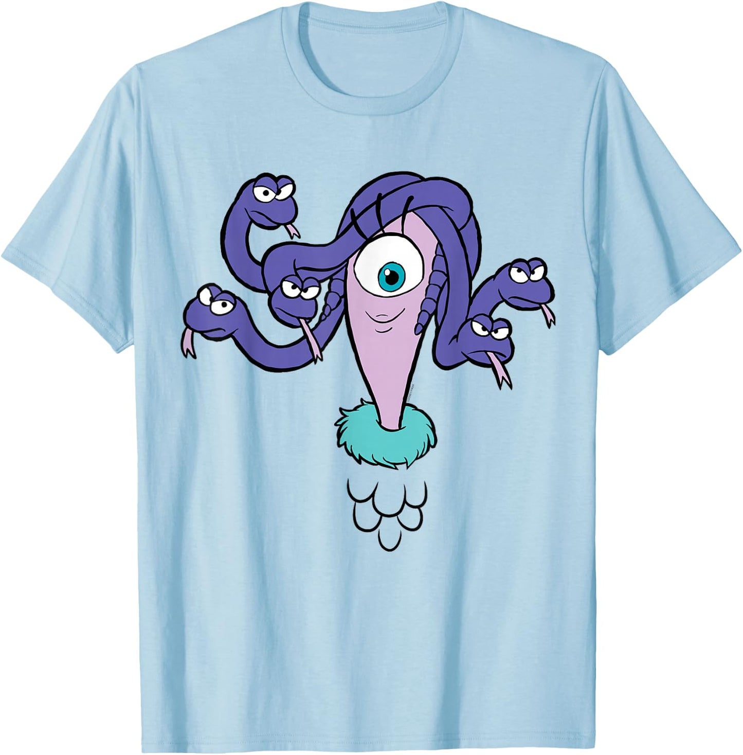 Disney and Pixar's Monsters, Inc. Celia Big Face Costume T-Shirt - T-Shirt | Light Blue