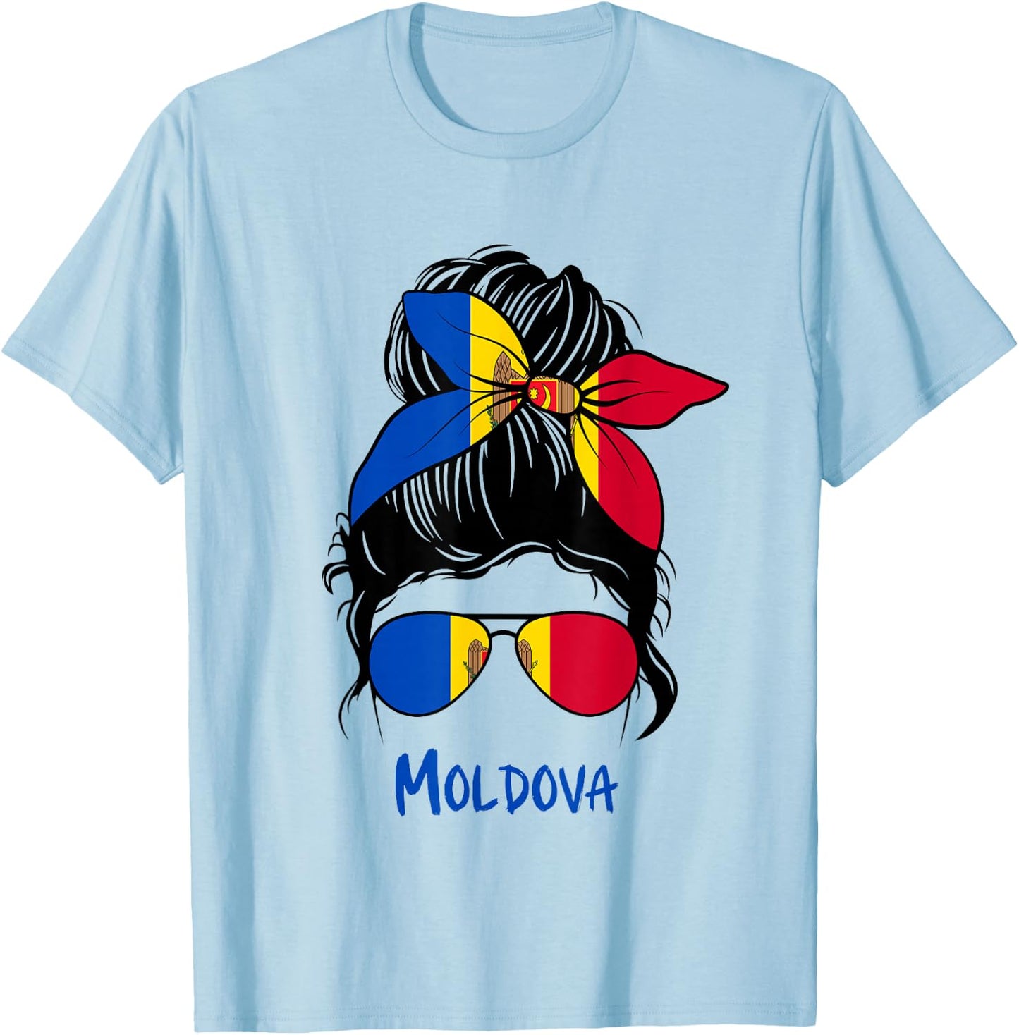 Moldova graphic design for girls kid Moldovan toodler T-Shirt - T-Shirt | Light Blue