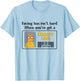 Having Fun Isn't Hard Library Card Reading Book Librarian T-Shirt - T-Shirt | Light Blue
