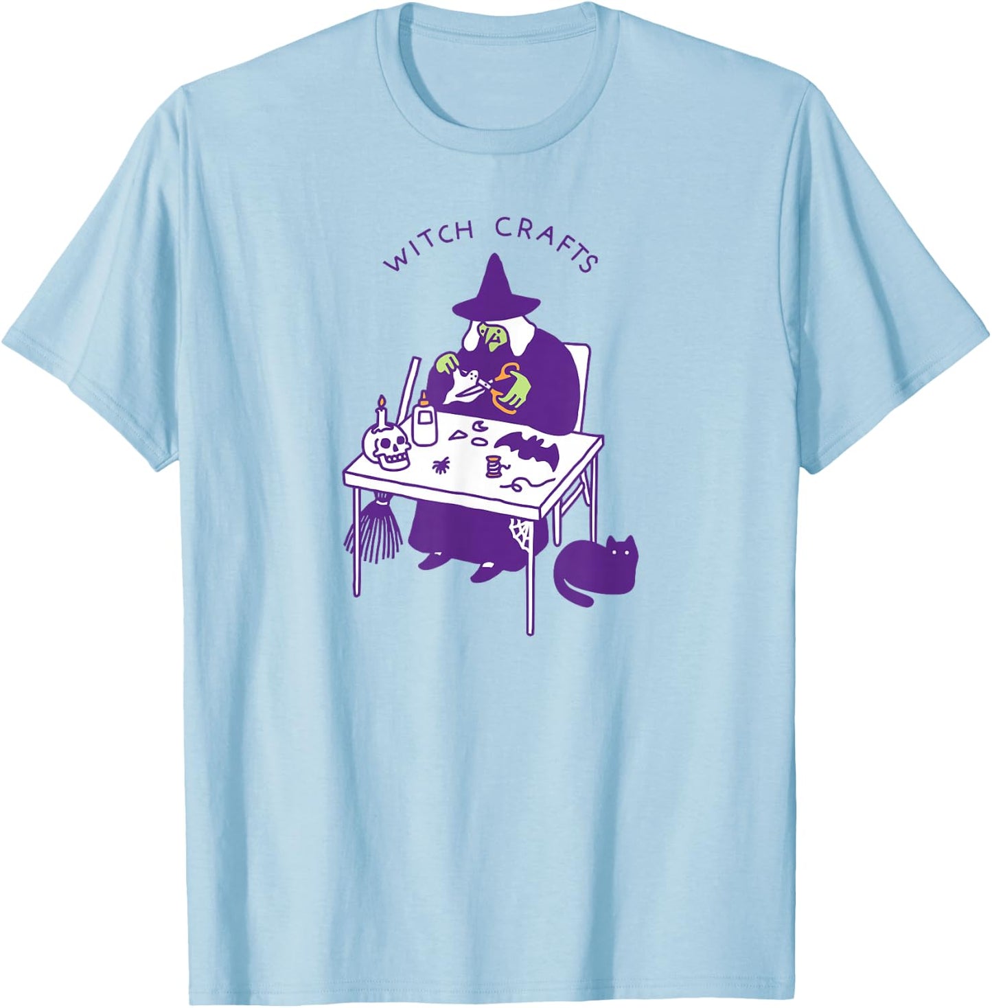Witch Crafts T-Shirt - T-Shirt | Light Blue