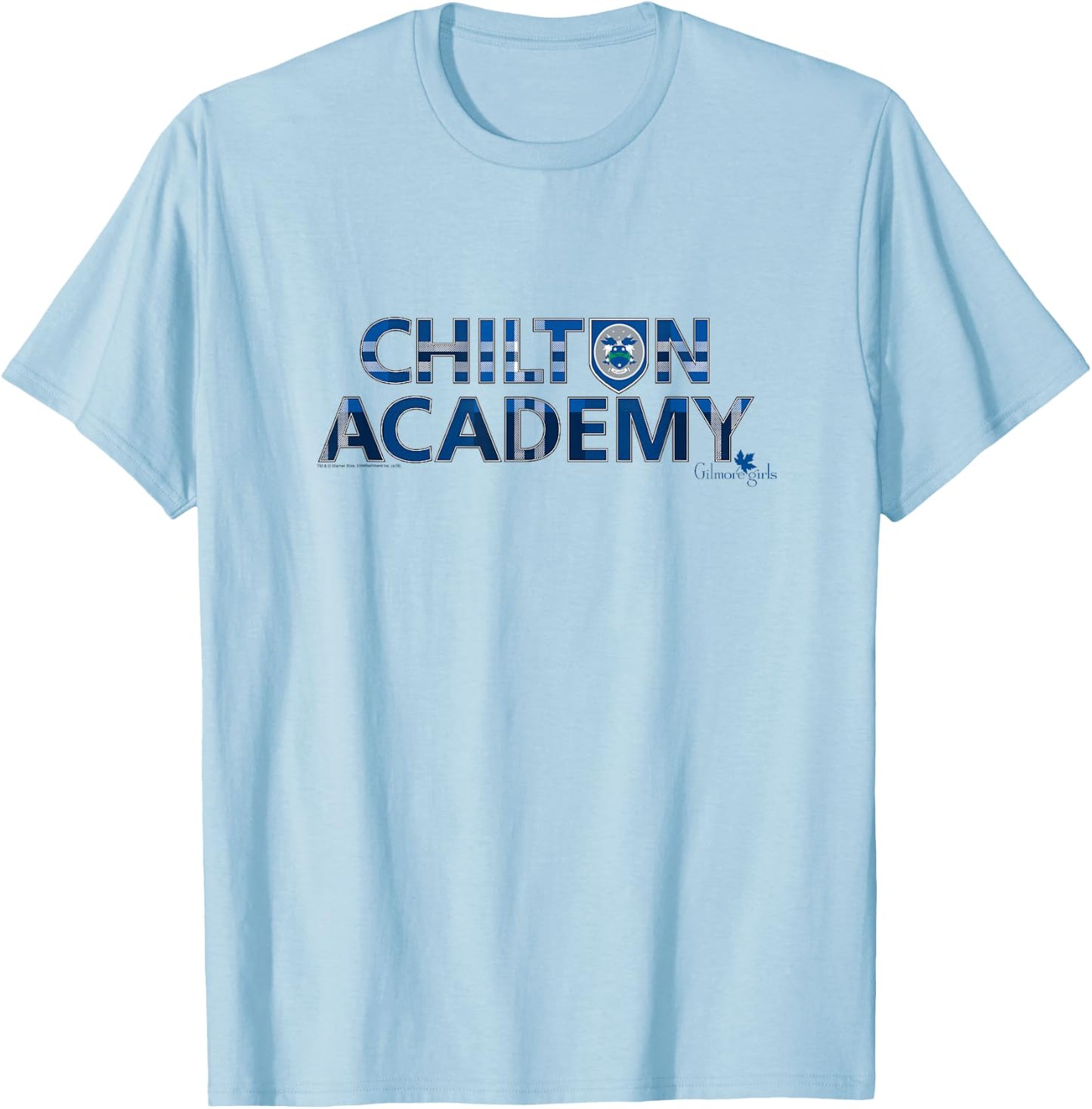 Gilmore Girls Chilton Academy Logo T-Shirt - T-Shirt | Light Blue
