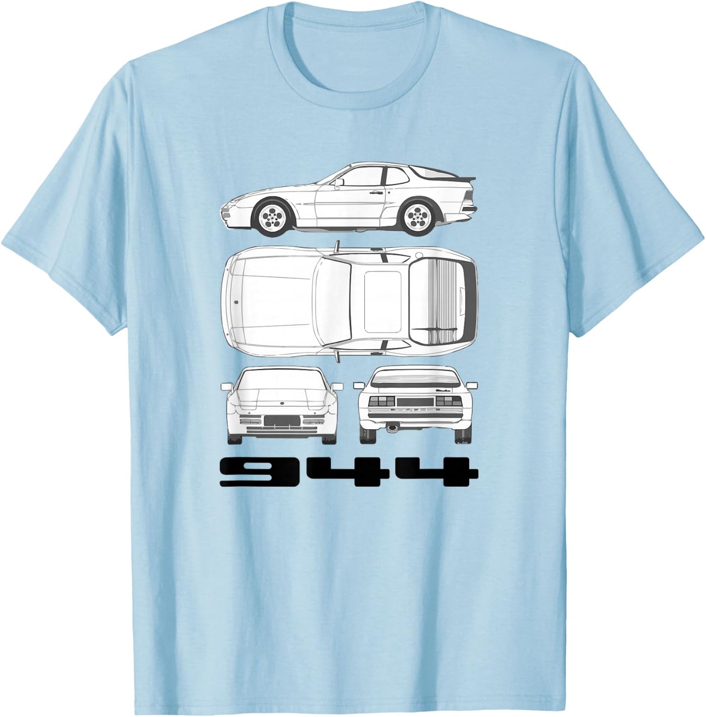 944 Graphic T Shirt T-Shirt - T-Shirt | Light Blue