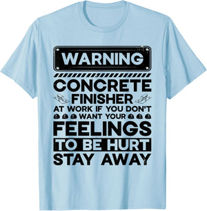 Concrete Worker Concrete Truck Tools Concrete Finisher T-Shirt - T-Shirt | Light Blue