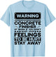 Concrete Worker Concrete Truck Tools Concrete Finisher T-Shirt - T-Shirt | Light Blue