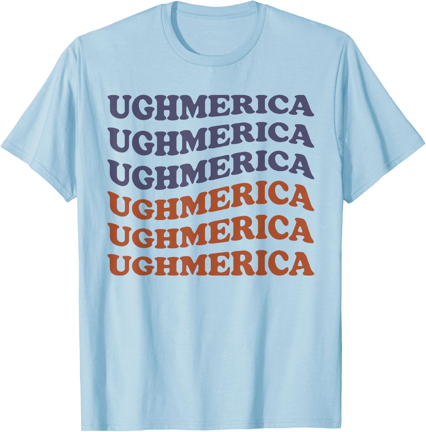 Ughmerica Ughmerica Ughmerica 4th of July T-Shirt - T-Shirt | Light Blue