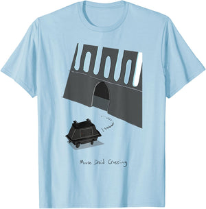 Star Wars Mouse Droid Crossing T-Shirt - T-Shirt | Light Blue