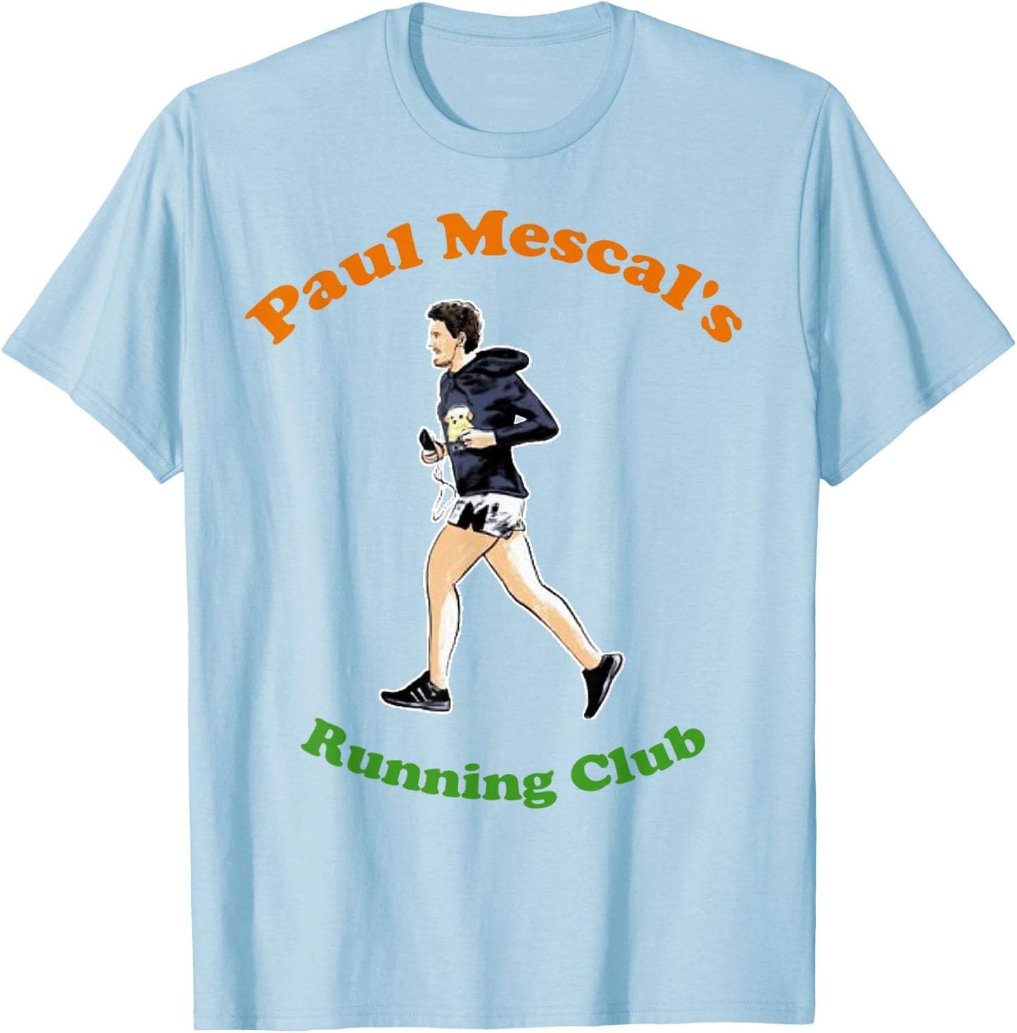 Paul Mescal's Running Club T-Shirt - T-Shirt | Light Blue