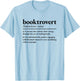 Booktrovert T-Shirt - T-Shirt | Light Blue