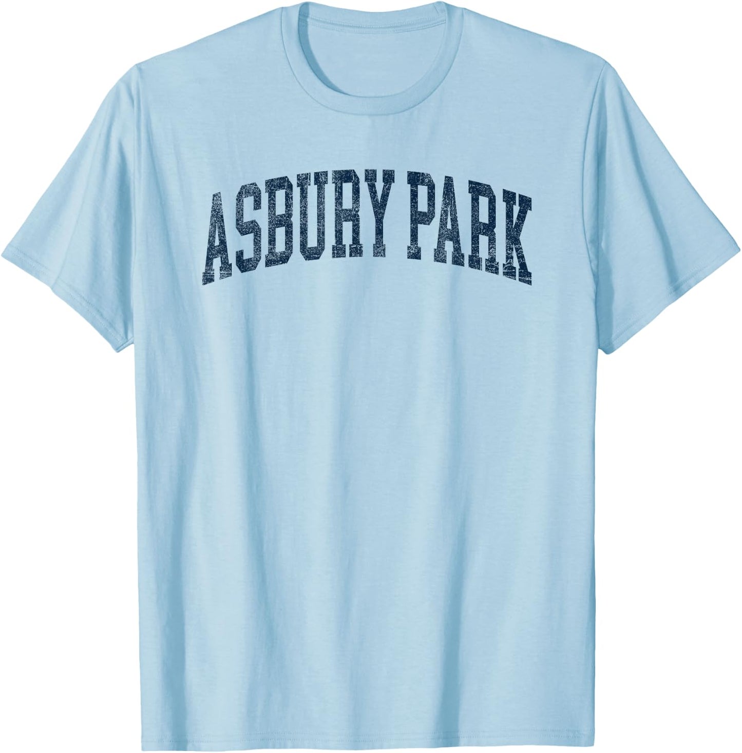 Vintage Asbury Park New Jersey Souvenir Boys Girls T-Shirt - T-Shirt | Light Blue