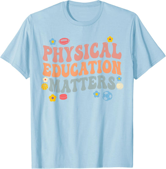 physical education matters PE Teacher Women T-Shirt - T-Shirt | Light Blue