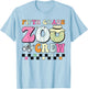 Field Zoo Trip Shirt For Teacher, Fifth Grade Crew Women Kids T-Shirt - T-Shirt | Light Blue