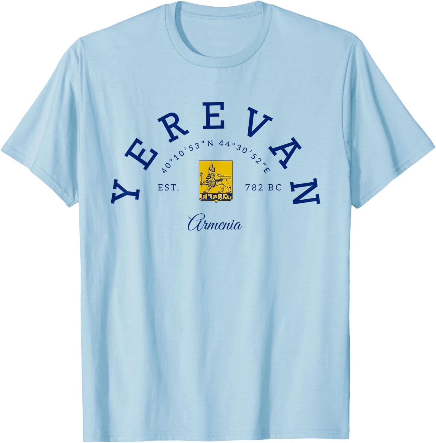 Yerevan Armenia vacation Armenia capital Armenian friend T-Shirt - T-Shirt | Light Blue